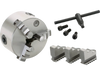 Grizzly G9829 - 4" 3-Jaw Plain Back Scroll Chuck