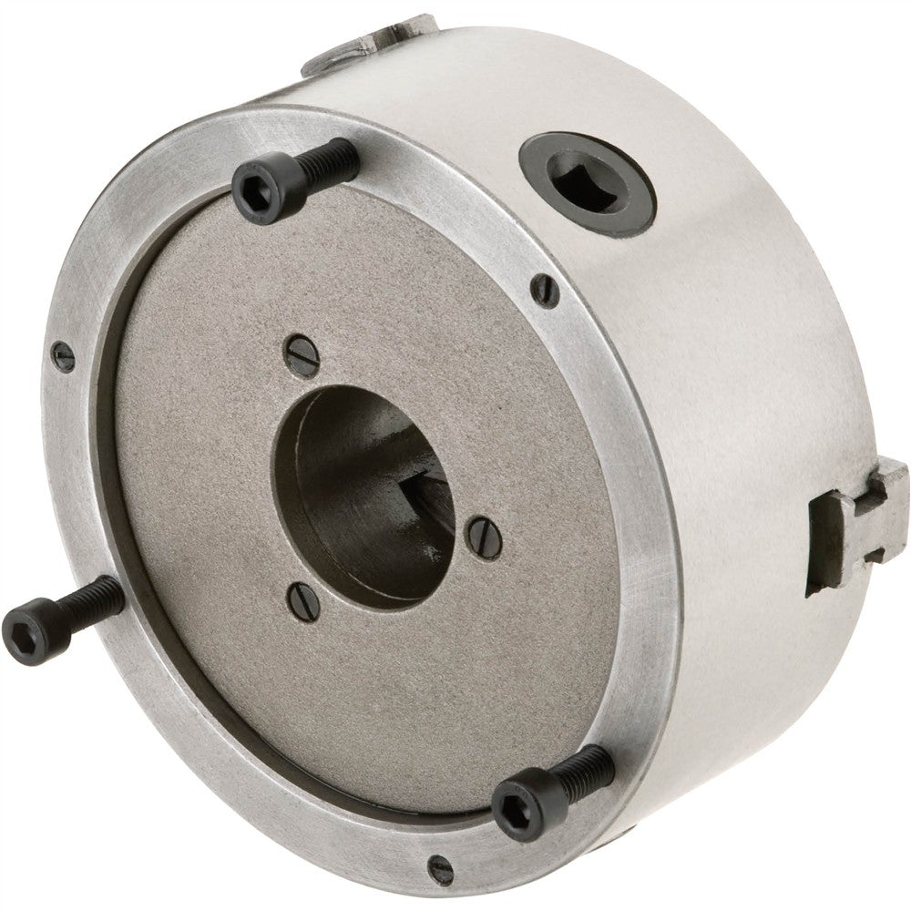Grizzly G9831 - 6" 3-Jaw Plain Back Scroll Chuck