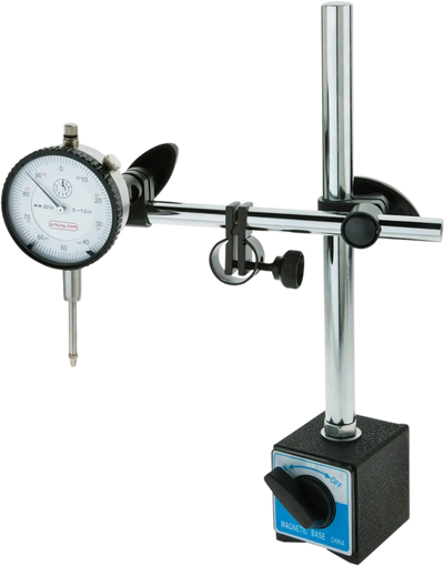 Grizzly G9849 Measuring Instrument Magnetic Base Dial Indicator Combo New
