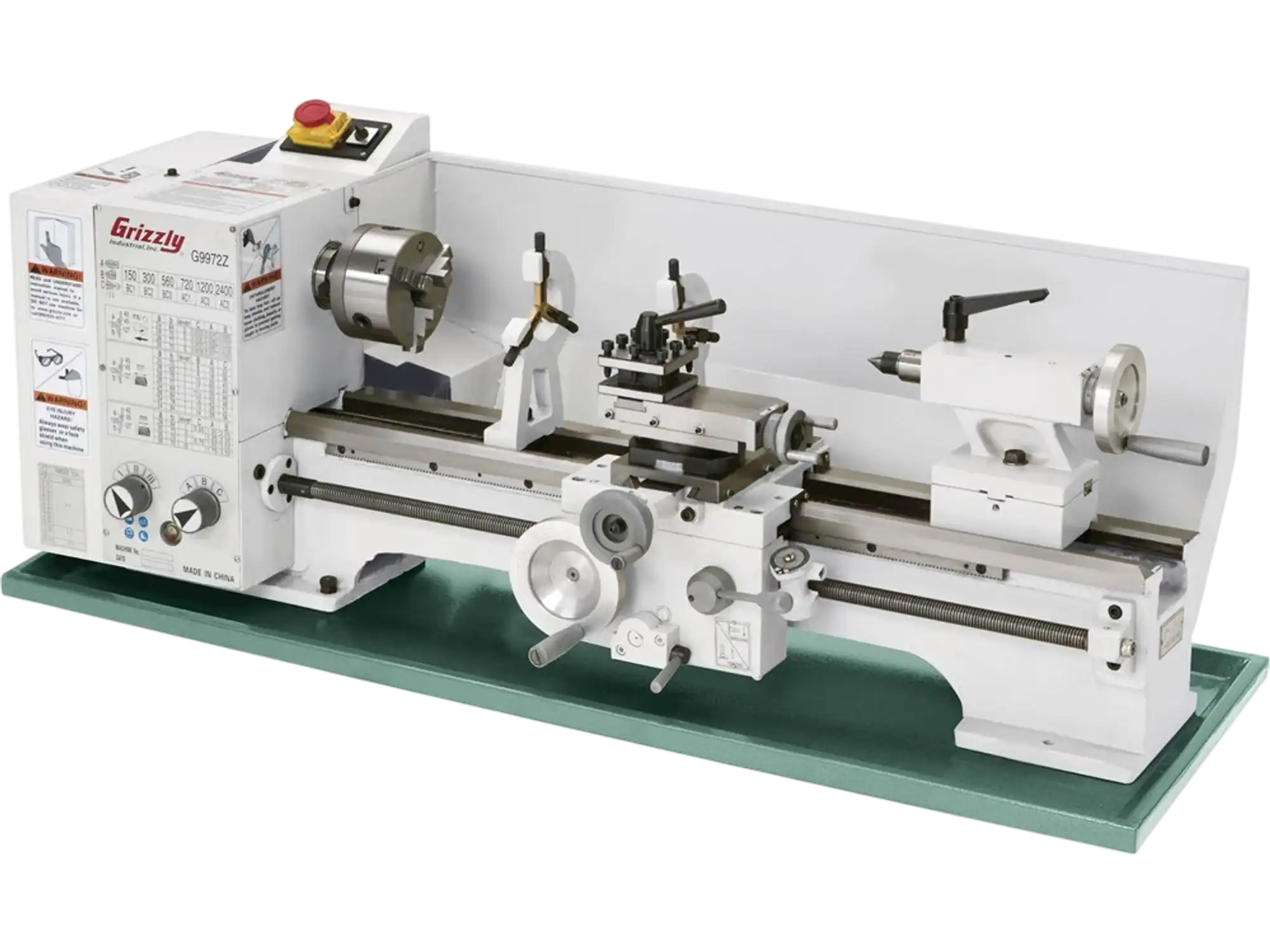 Grizzly G9972Z Benchtop Metal Lathe 11