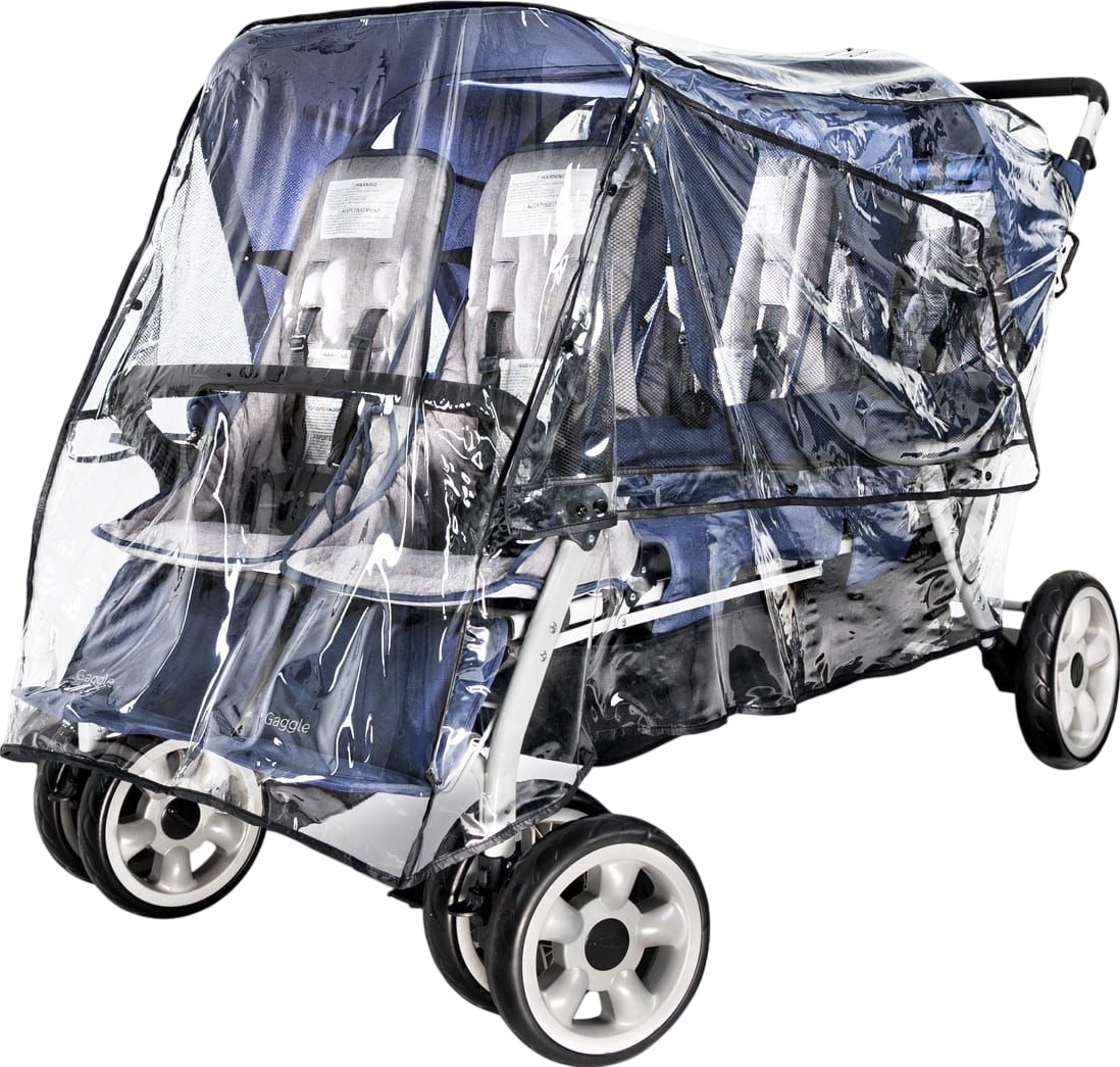 Gaggle Rain Cover for Jamboree 6 Seat Stroller New