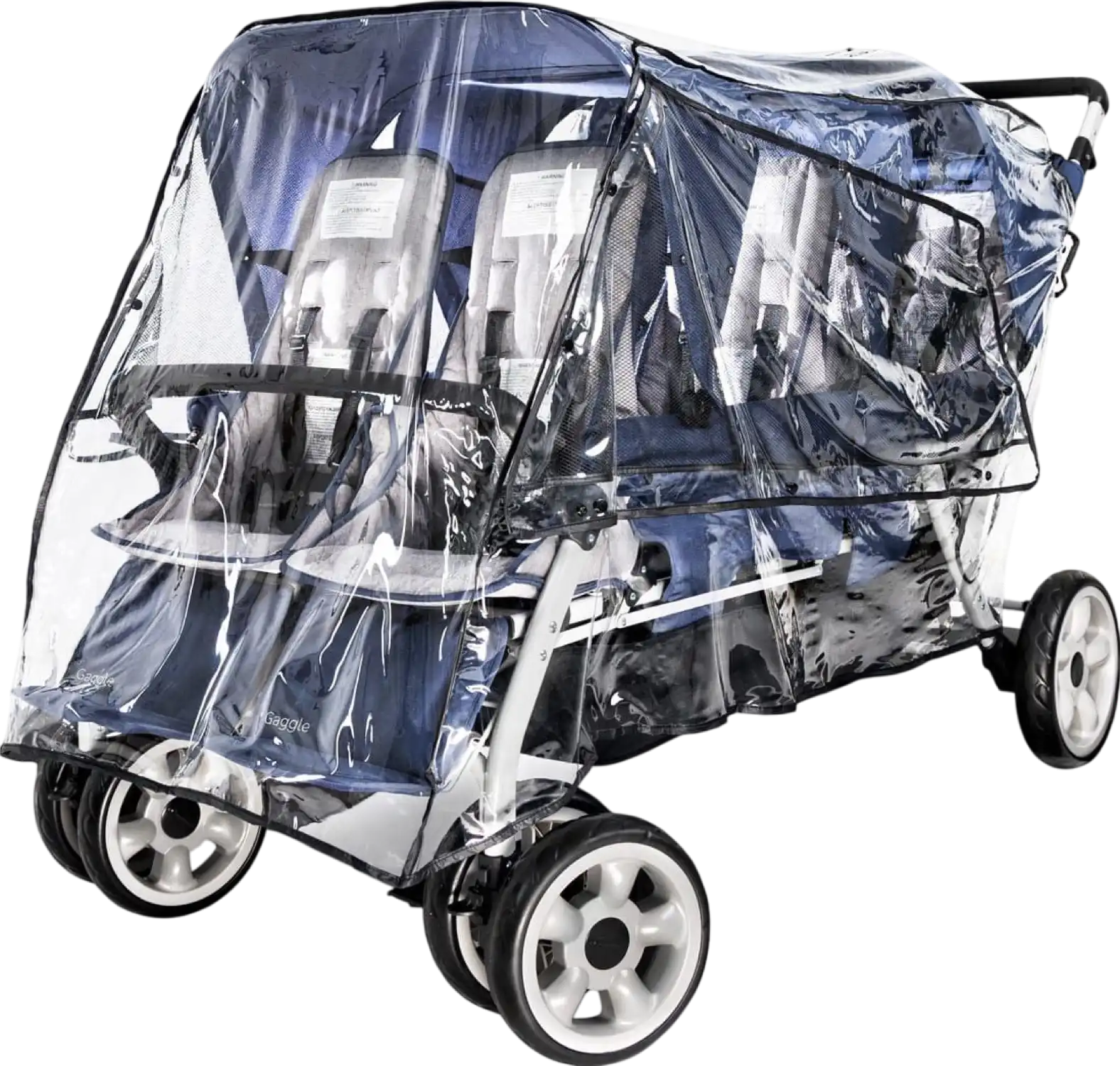 Gaggle Rain Cover for Jamboree 6 Seat Stroller New