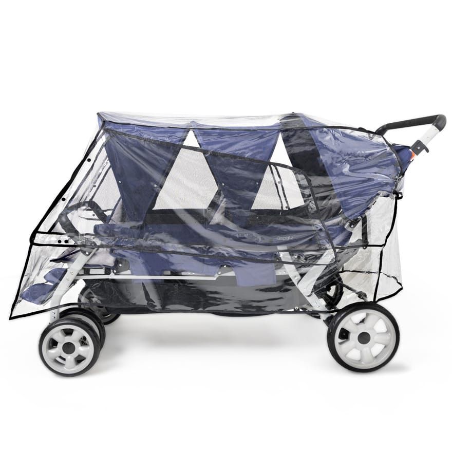 Gaggle Rain Cover for Jamboree 6 Seat Stroller New