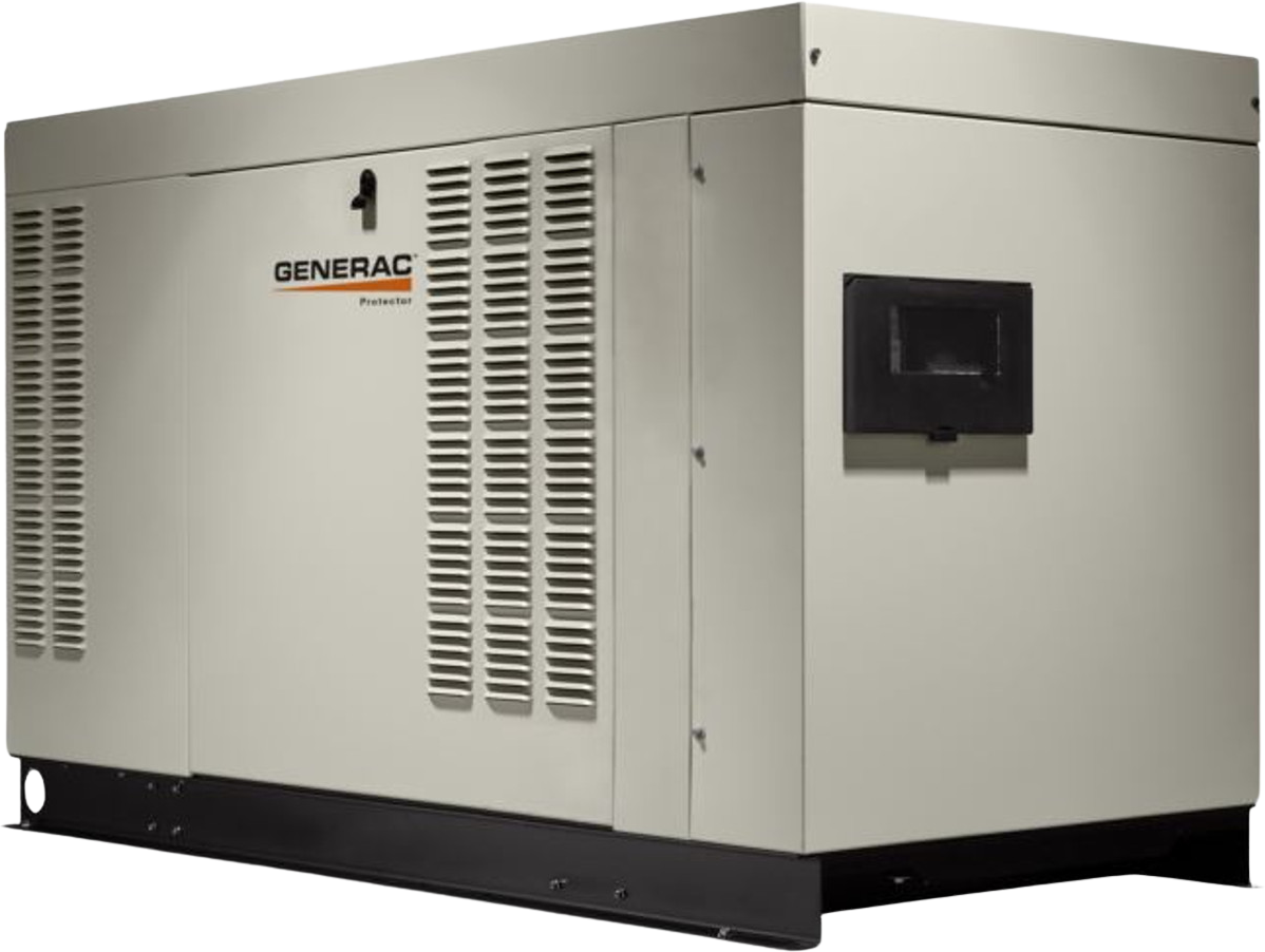 Generac Protector Series RG08045ANAX 80kW Liquid Cooled 1 Phase 120/240V Standby Generator New
