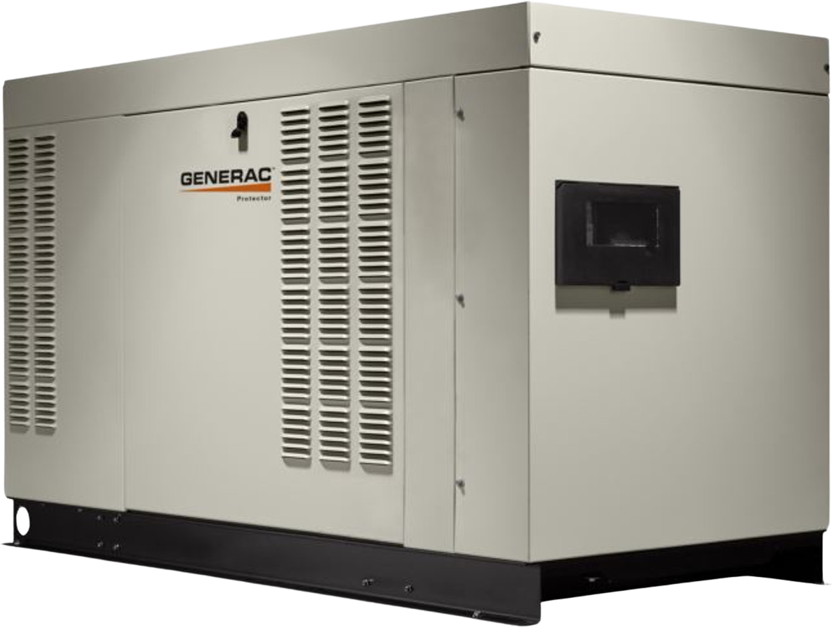 Generac Protector RG08045KNAX 80kW Liquid Cooled 3 Phase 277/480V Standby Generator New