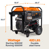 Generac GP15500EFI 15500W/19300W Generator Gas 50A COSense Electric Start 7705 RFB