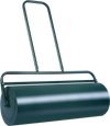 36 x 12 inches water-filled metal lawn roller with U-shaped handle, ideal for leveling gardens and patios.
