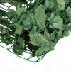 Faux ivy leaf decorative privacy fence with realistic green leaves, ideal for indoor/outdoor use and easy installation.