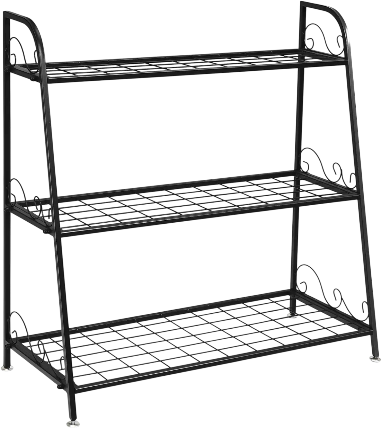 Costway 3-Tier Metal Plant Stand Display Rack Shelf 35462710 New