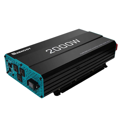 Renogy RNG-INVT-2000-12V-P2 2000W 12V Pure Sine Wave Inverter New