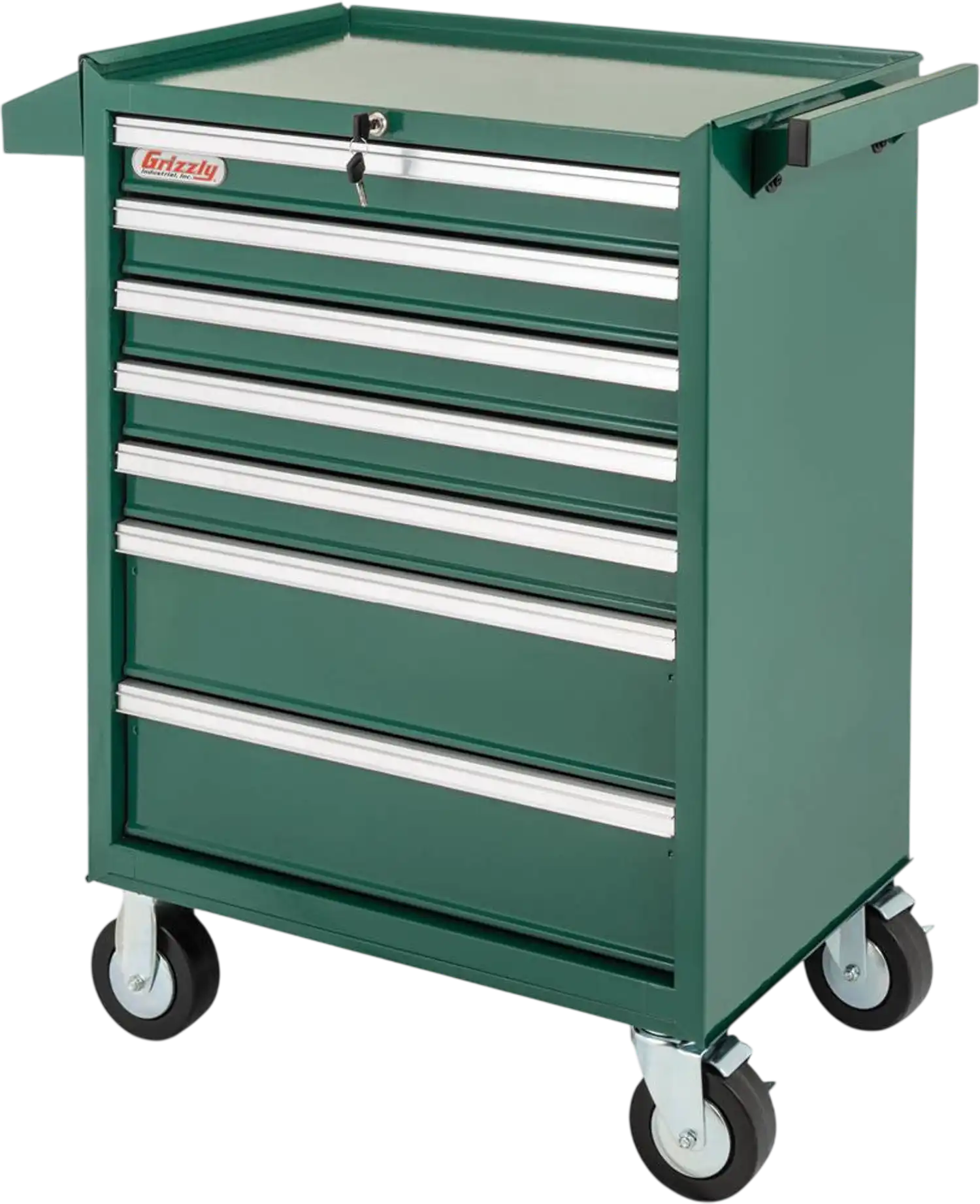 Grizzly H0842 Tool Cabinet 7-Drawer Ball Bearing Drawer Slides New