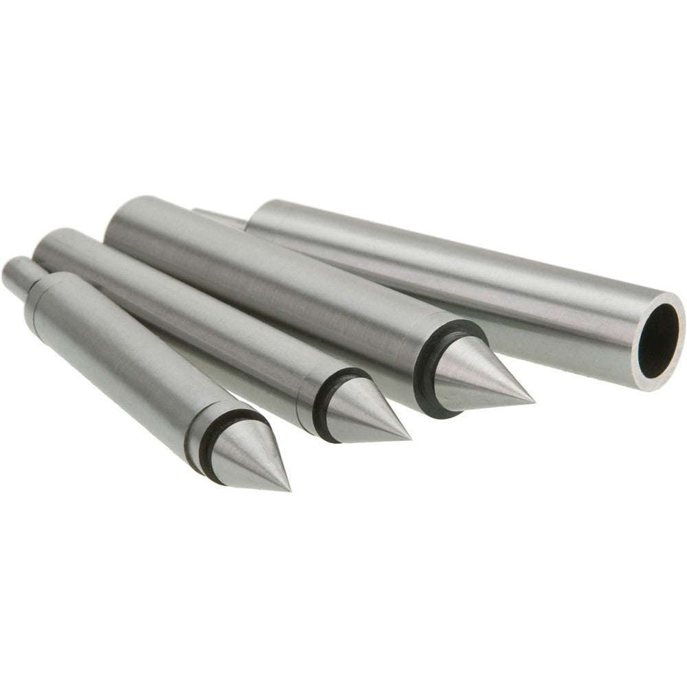 Grizzly H2939 - 4 pc. Edge Finder Set with 3 Pointed, 1 Shoulder