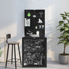 Convertible Wall Mounted Table with A Chalkboard-Black - Gallery View 1 of 13