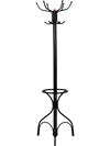 Vintage Metal Coat Hat Tree Stand Clothes Hanger