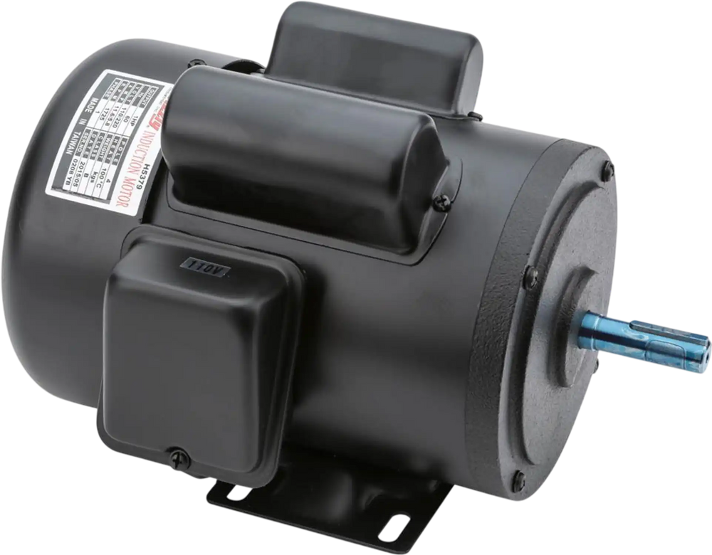 Grizzly H5379 - Motor 1 HP Single-Phase 1725 RPM TEFC 110V/220V