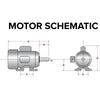 Grizzly H5390 - Motor 5 HP Single-Phase 3450 RPM TEFC 220V