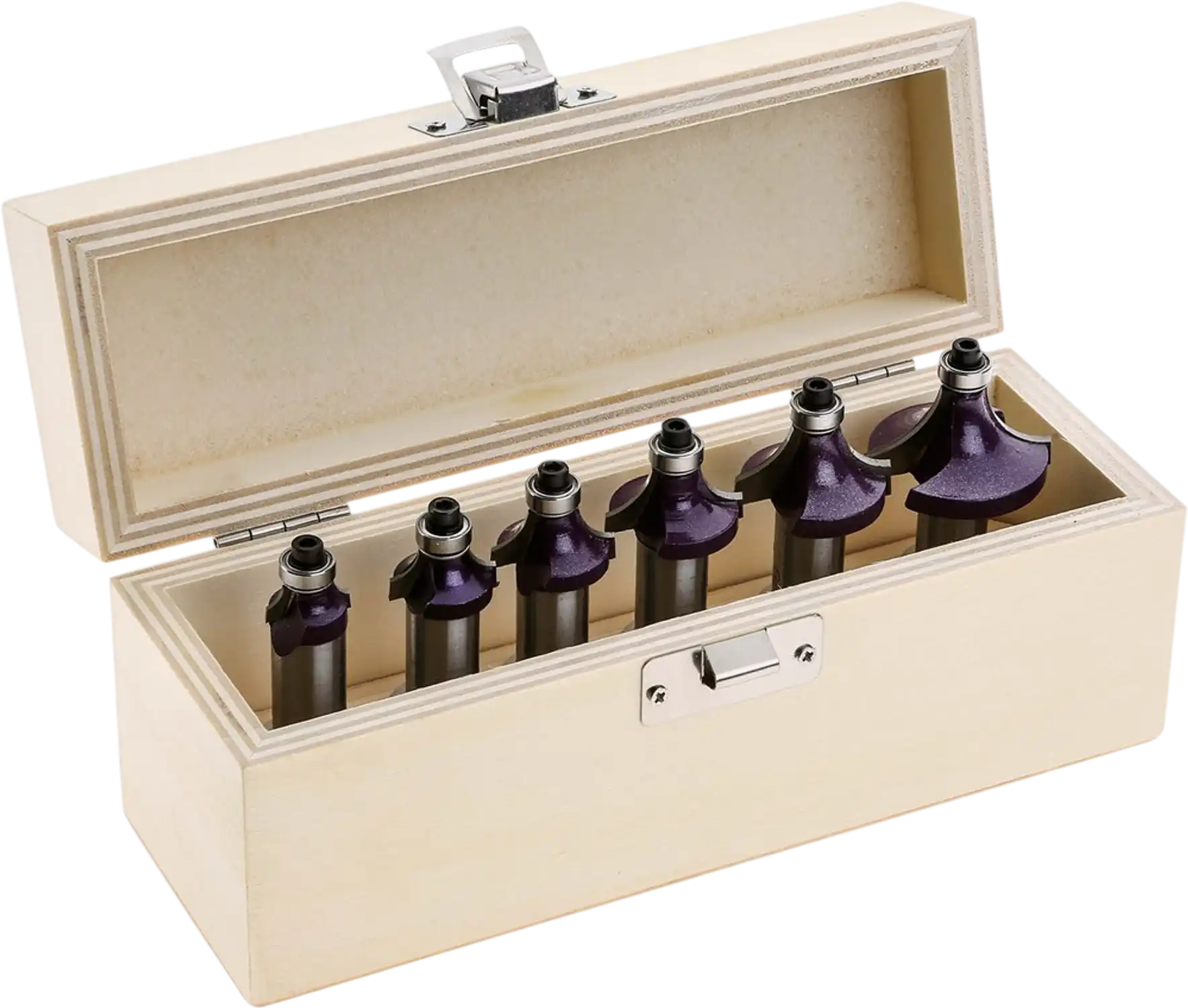 Grizzly H5572 Router Bit Set Roundover 6 Pc 1/2
