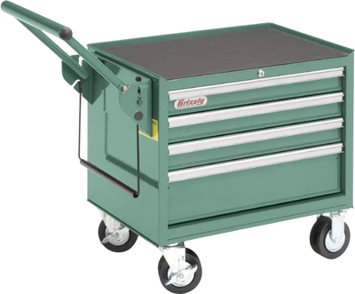 Grizzly H5650 Tool Cabinet Baby Roller Tool Box New