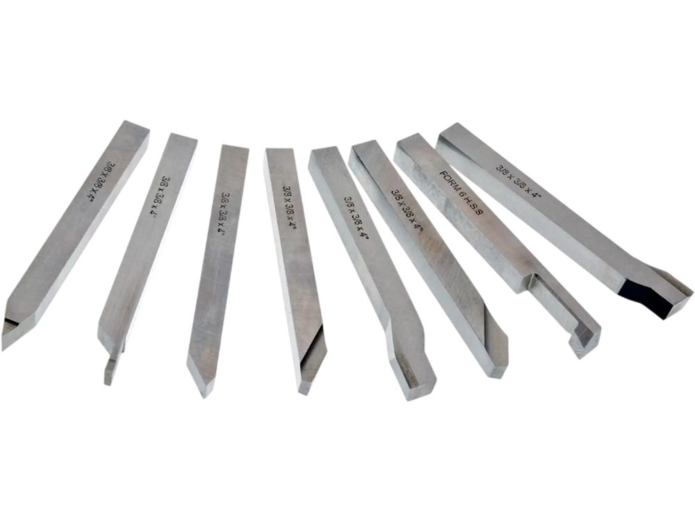 Grizzly H5687 - 8 pc. Ground HSS Tool Bit Set 3/8"