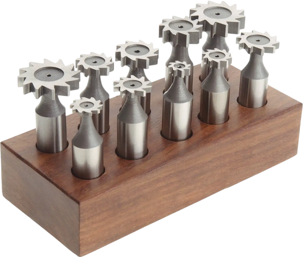 Grizzly H5865 - 10 pc. Woodruff Key Cutter Set
