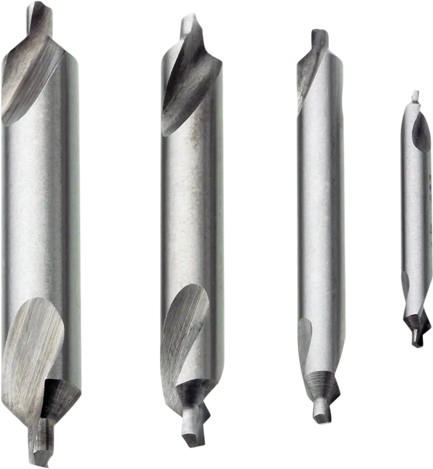Grizzly H5931 Drill Bits 4 pc Center Drill Set 82 New