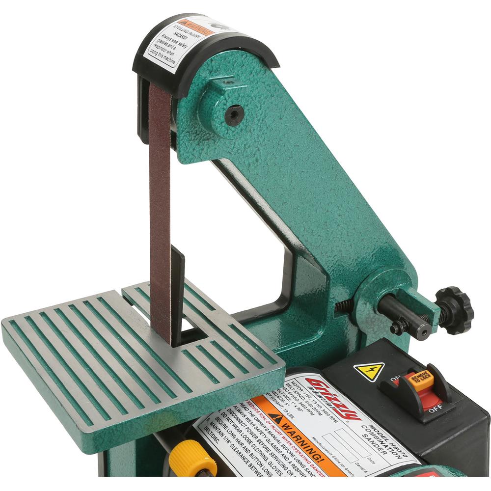 Grizzly H6070 - 1" x 30" Belt/5" Disc Combo Sander