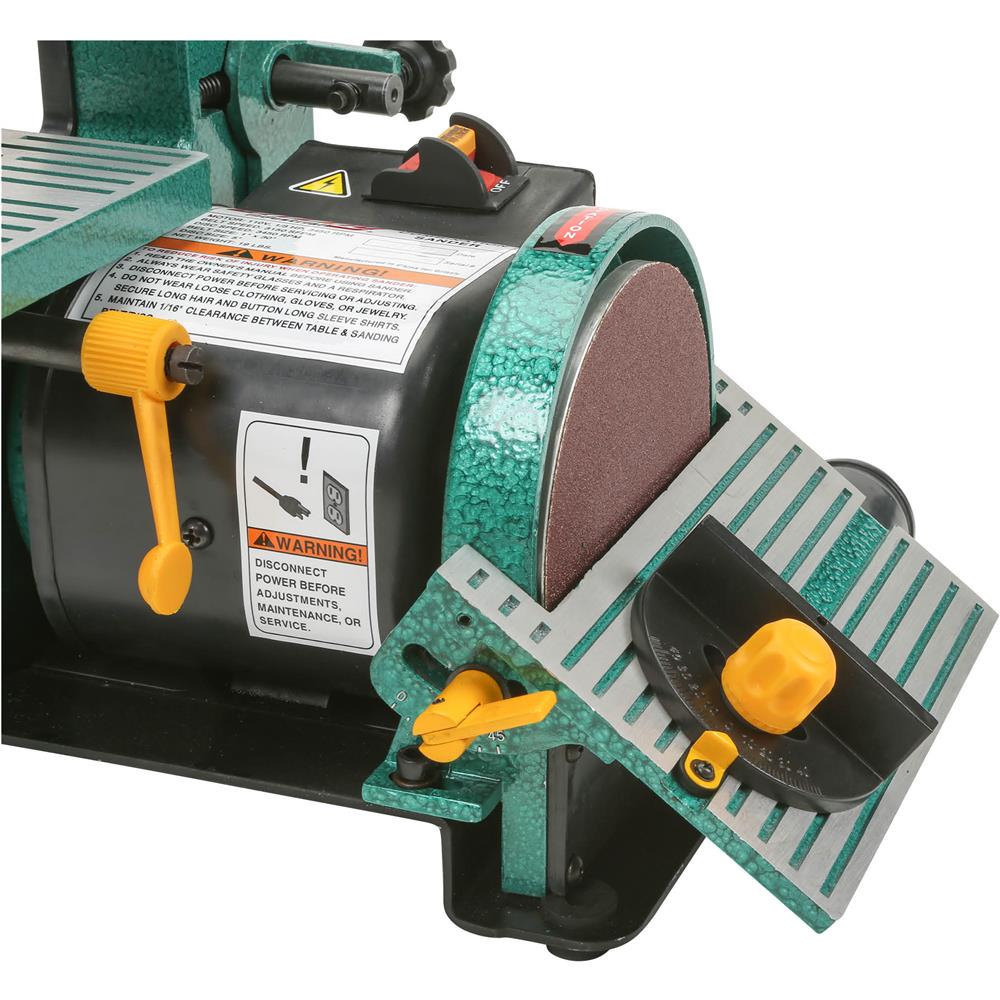 Grizzly H6070 - 1" x 30" Belt/5" Disc Combo Sander