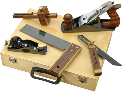 Grizzly H6196 Miscellaneous Hand Tools Professional 5 Pc Woodworking Kit New