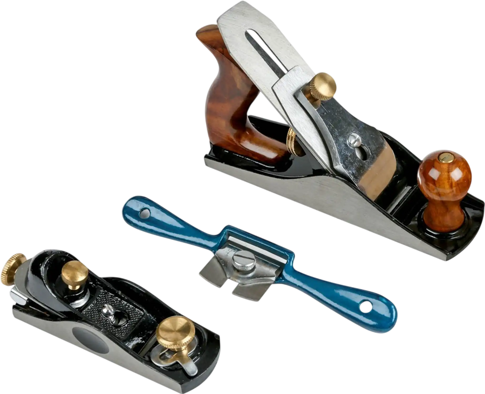 Grizzly H6243 - Woodworking Plane, 3-Pc. Set