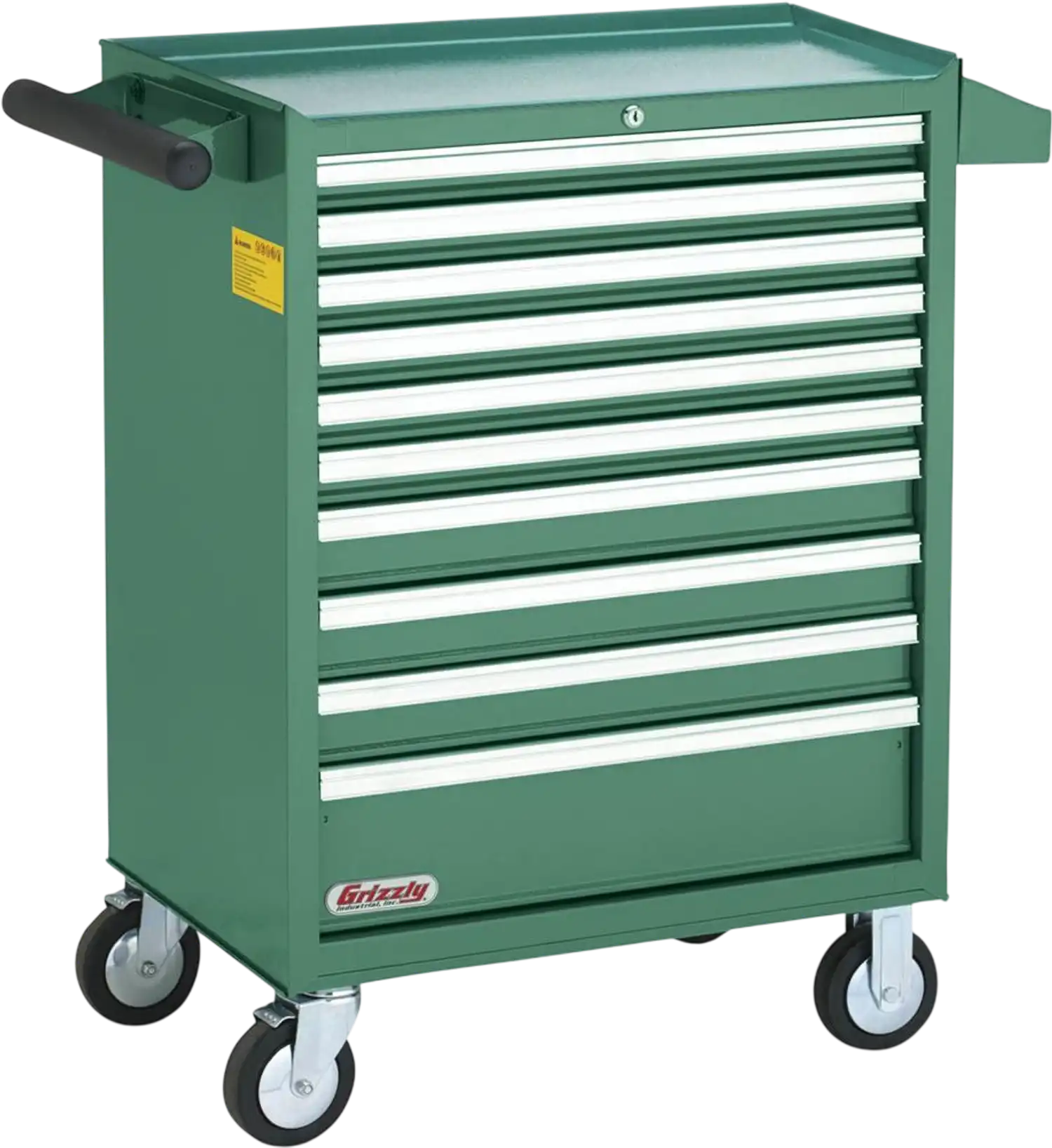 Grizzly H7730 Tool Cabinet 10-Drawer Rolling Tool Cabinet New