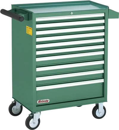 Grizzly H7730 Tool Cabinet 10-Drawer Rolling Tool Cabinet New