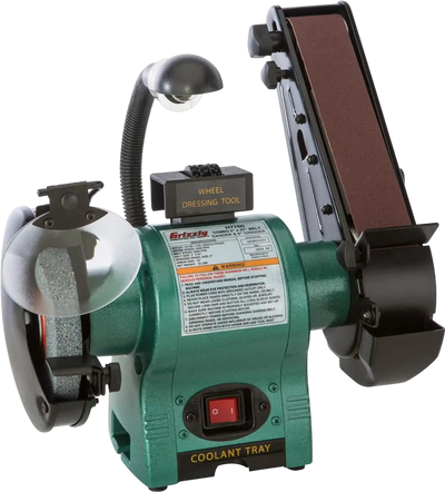 Grizzly H7760 Bench Grinder Combo Belt Sander/Grinder New
