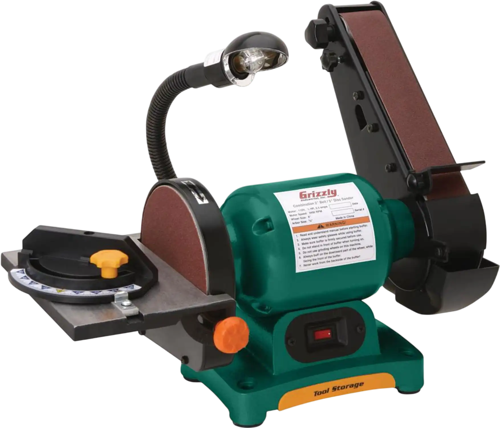 Grizzly H7761 Belt Grinder 2