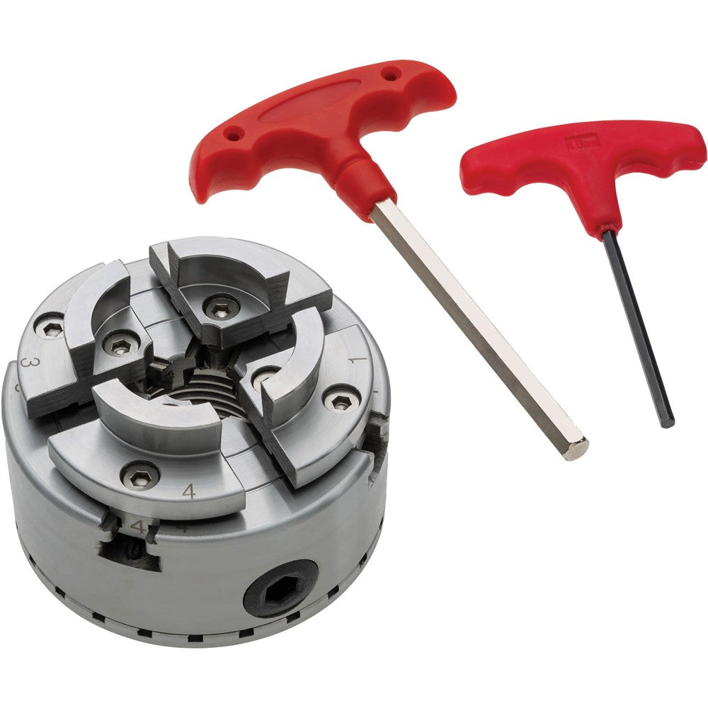 Grizzly H7820 - 4 Jaw Chuck 1-1/2" X 8 TPI