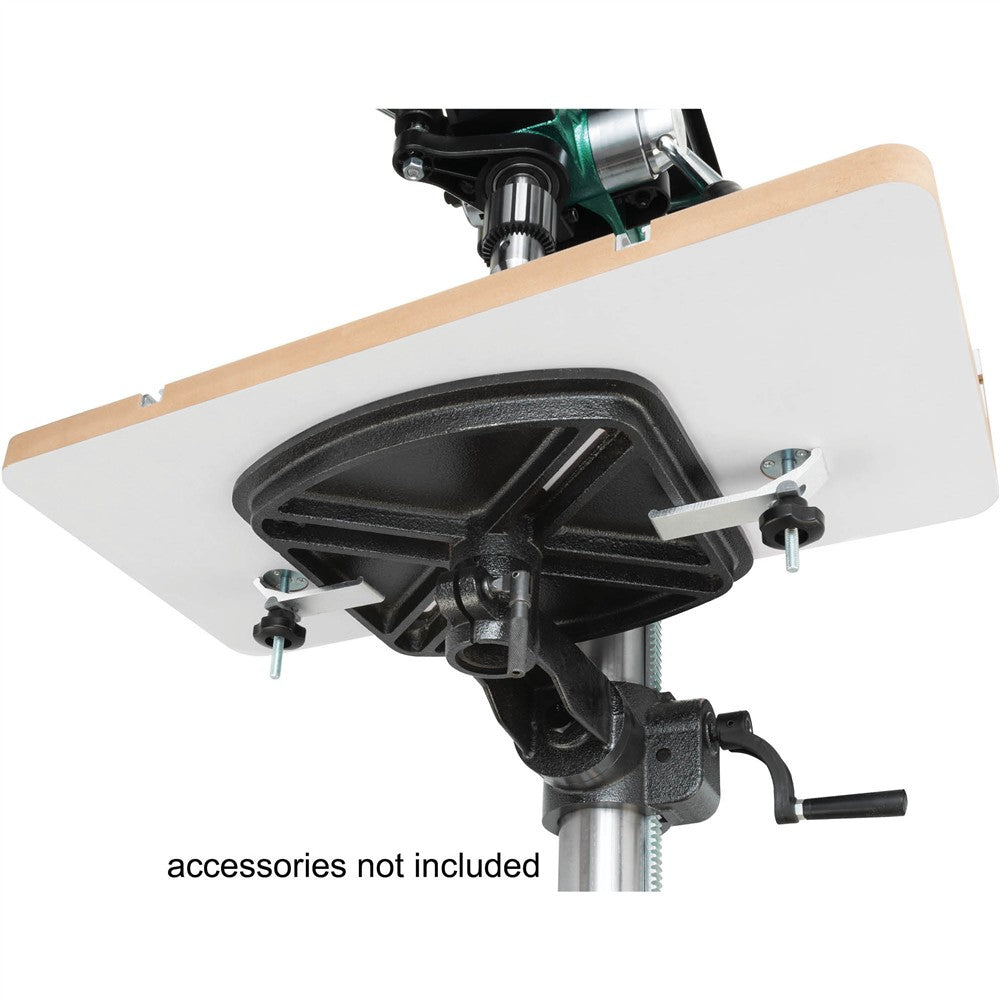 Grizzly H7827 - Universal Drill Press Table with 3" Fence