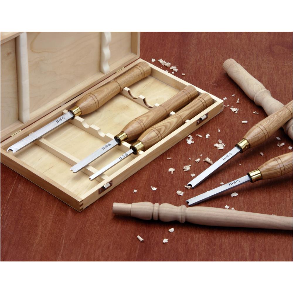 Grizzly H7941 - HSS Lathe Chisels, 5 pc. Set