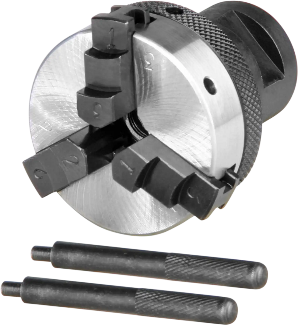 Grizzly H8030 - 2" 3-Jaw Micro Chuck - 5/8" Unthreaded