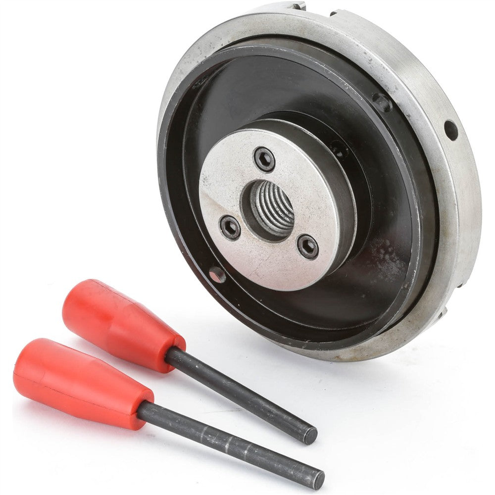 Grizzly H8045 - 6" 3-Jaw Wood Chuck - 1" x 8 TPI