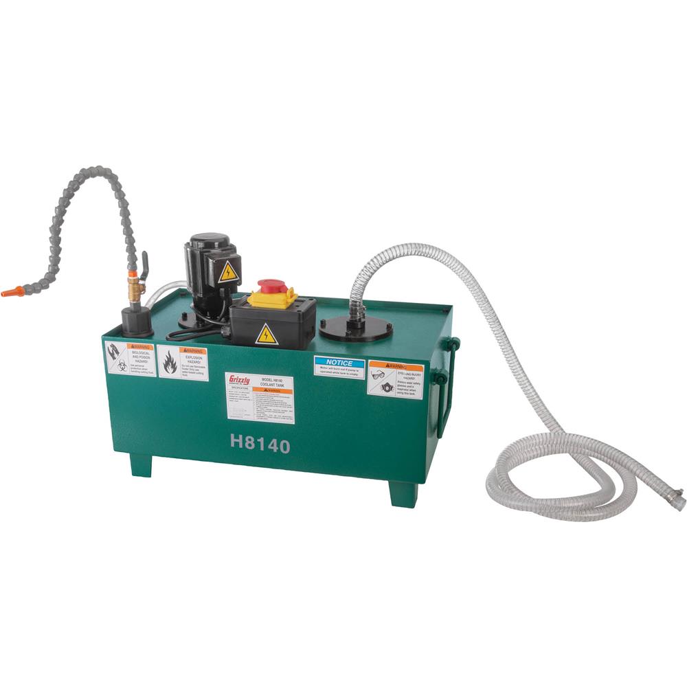 Grizzly H8140 - 7-Gallon Coolant Tank System