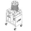 JayPro HCC-520 Hydration Cart for 10 Gal. Court Sideline Cooler New