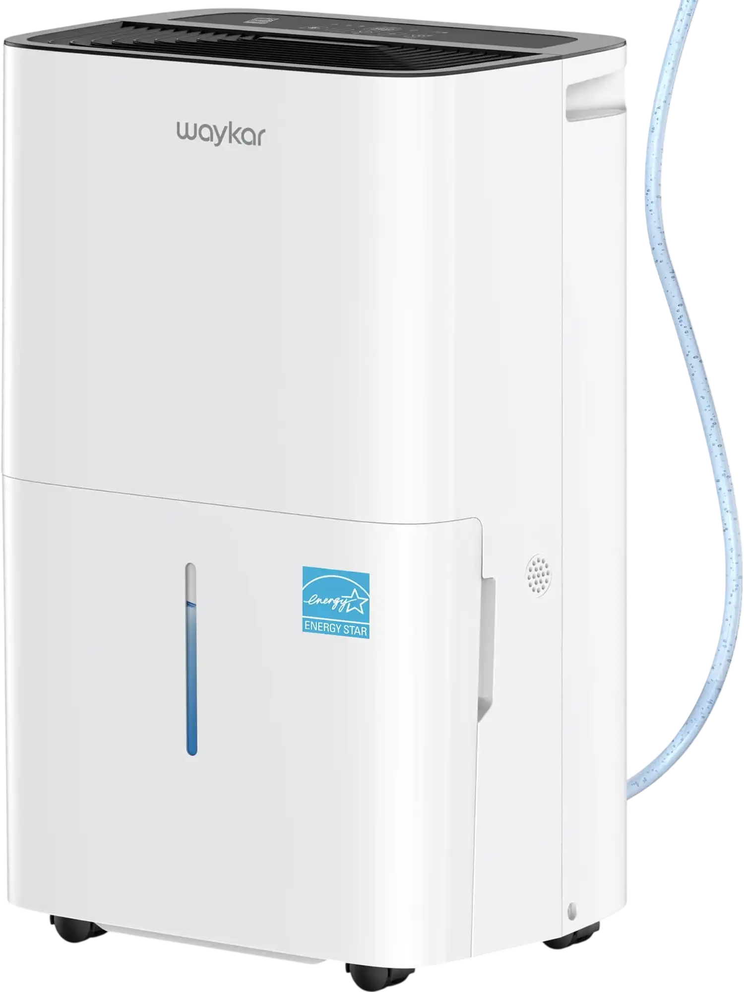 Waykar Dehumidifier 150 Pints with Pump 2.38 Gal. Tank Fixed Vent Energy Star New