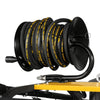 4000 PSI 4 GPM ZONSEN E-Start Engine Hot Water Pressure Washer with Hose Reel,  HPW40D