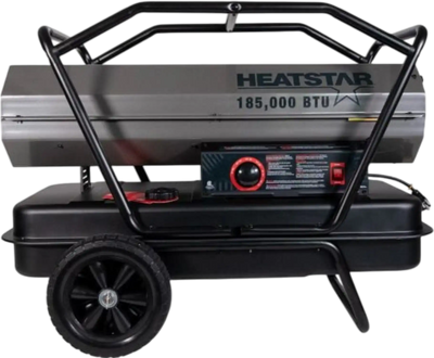 Heatstar HS185KT Kerosene Forced-Air Heater 185,000 BTU Portable New