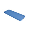 Self-inflating blue camping sleeping mattress with breathable TPU cover, ideal for outdoor activities and easy storage.
