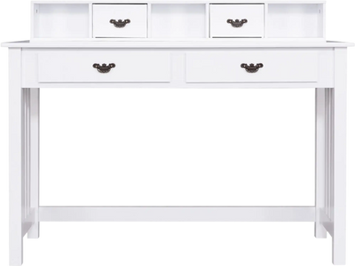Costway Home Office Writing Desk 4-Drawer Computer Study Table 37518296 New