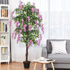 6-Feet Artificial Wisteria Silk Indoor-Outdoor Tree-1pieces - Gallery View 1 of 12