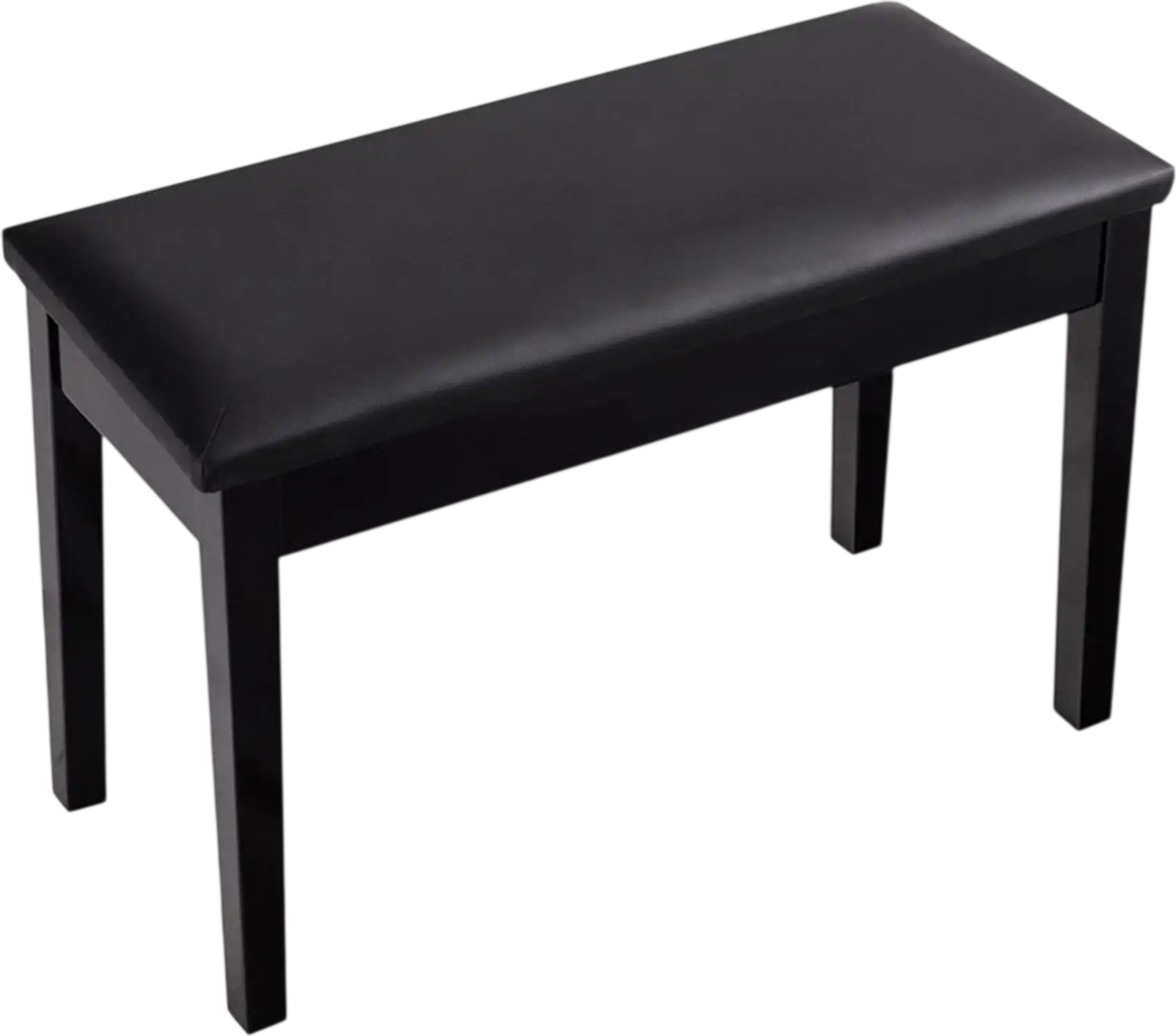 Costway PU Leather Padded Piano Bench Keyboard Seat 03428719 New