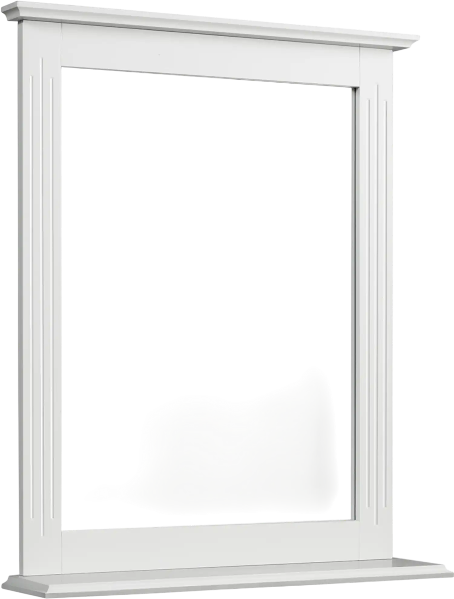 Costway Wall-Mounted Vanity Mirror with Shelf 07689453 New
