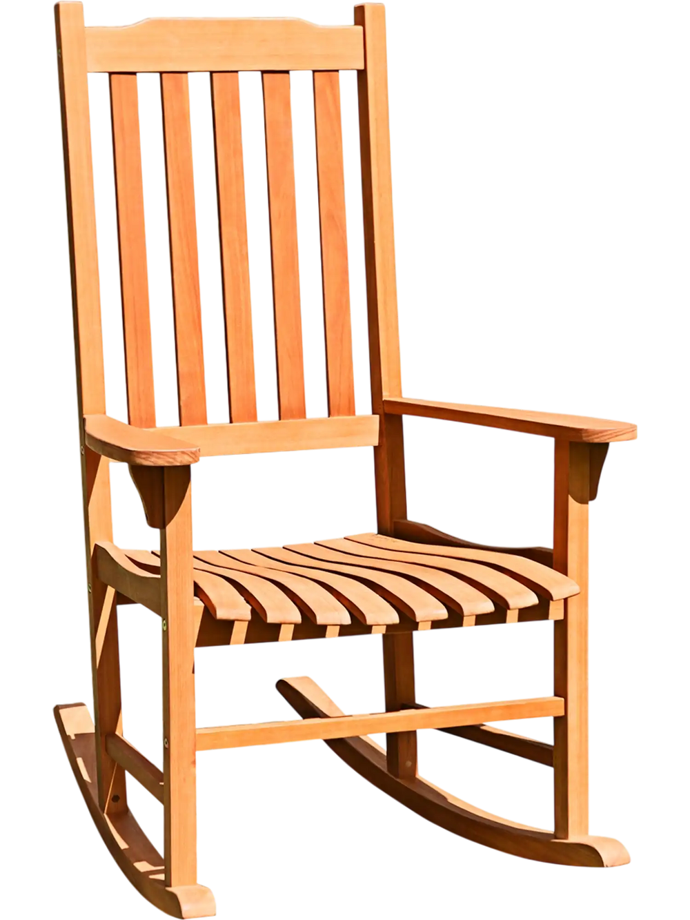 Outdoor Rocking Chair Single Rocker for Patio Deck 