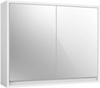 2-Door Wall-Mounted Bathroom Mirrored Medicine Cabinet